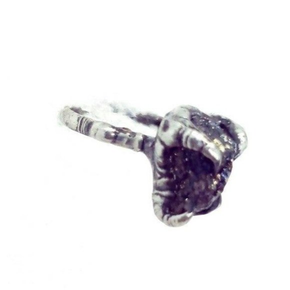 Chalcopyrite crystal Ring - Picture 9 of 12